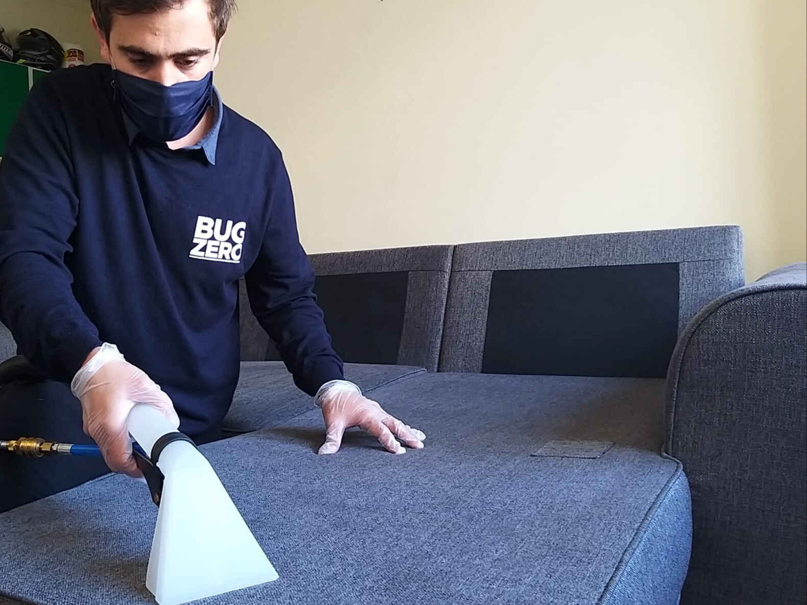 Limpeza de têxteis e impermeabilização